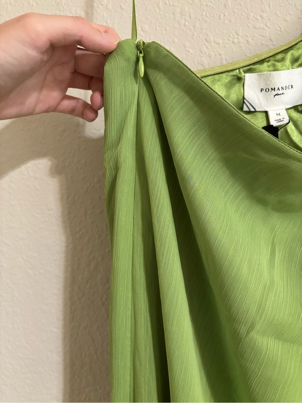 Pomander Place Pistachio Green Soleil Gown - Picture 14 of 14